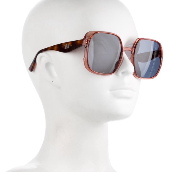 Dior "Nuance" sunglasses in Optyl acetate tortoiseshell oversized shades - Picture 3 of 9